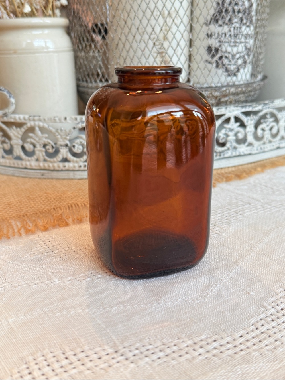 Antique 150-year-old amber snuff bottle - Picture 11 of 13
